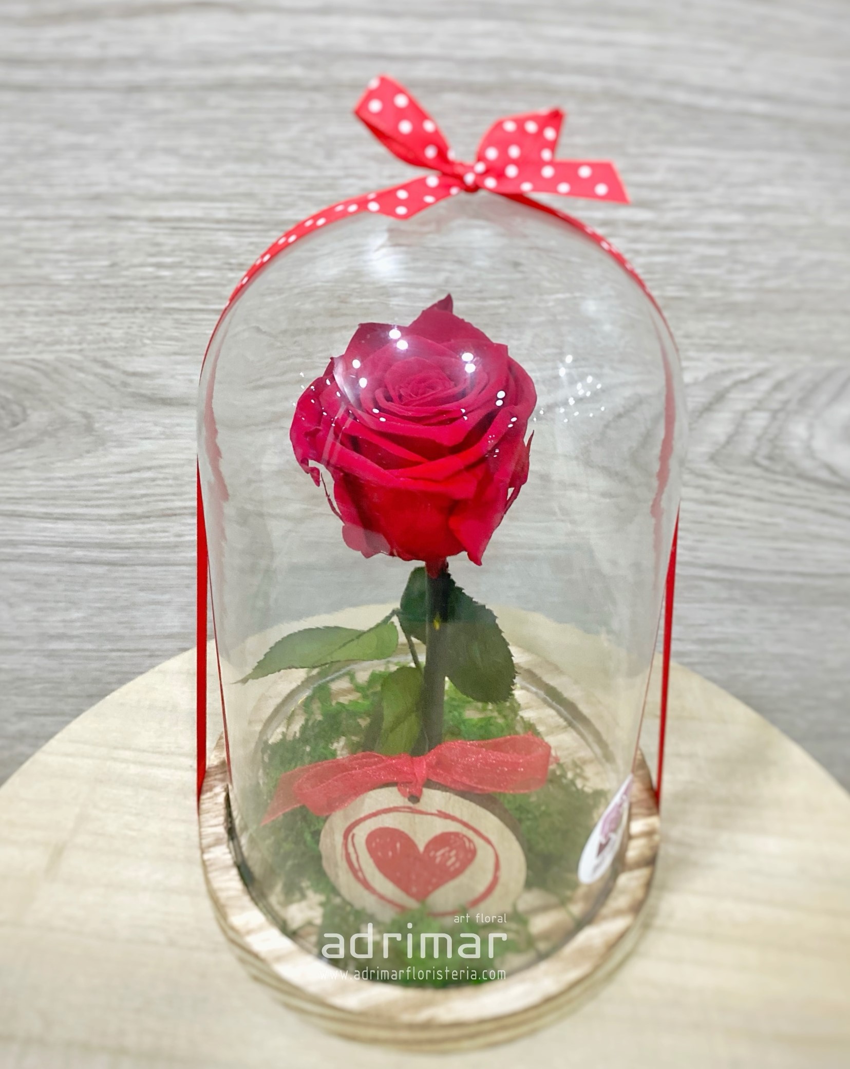 CÚPULA ROSA ETERNA 02 - M