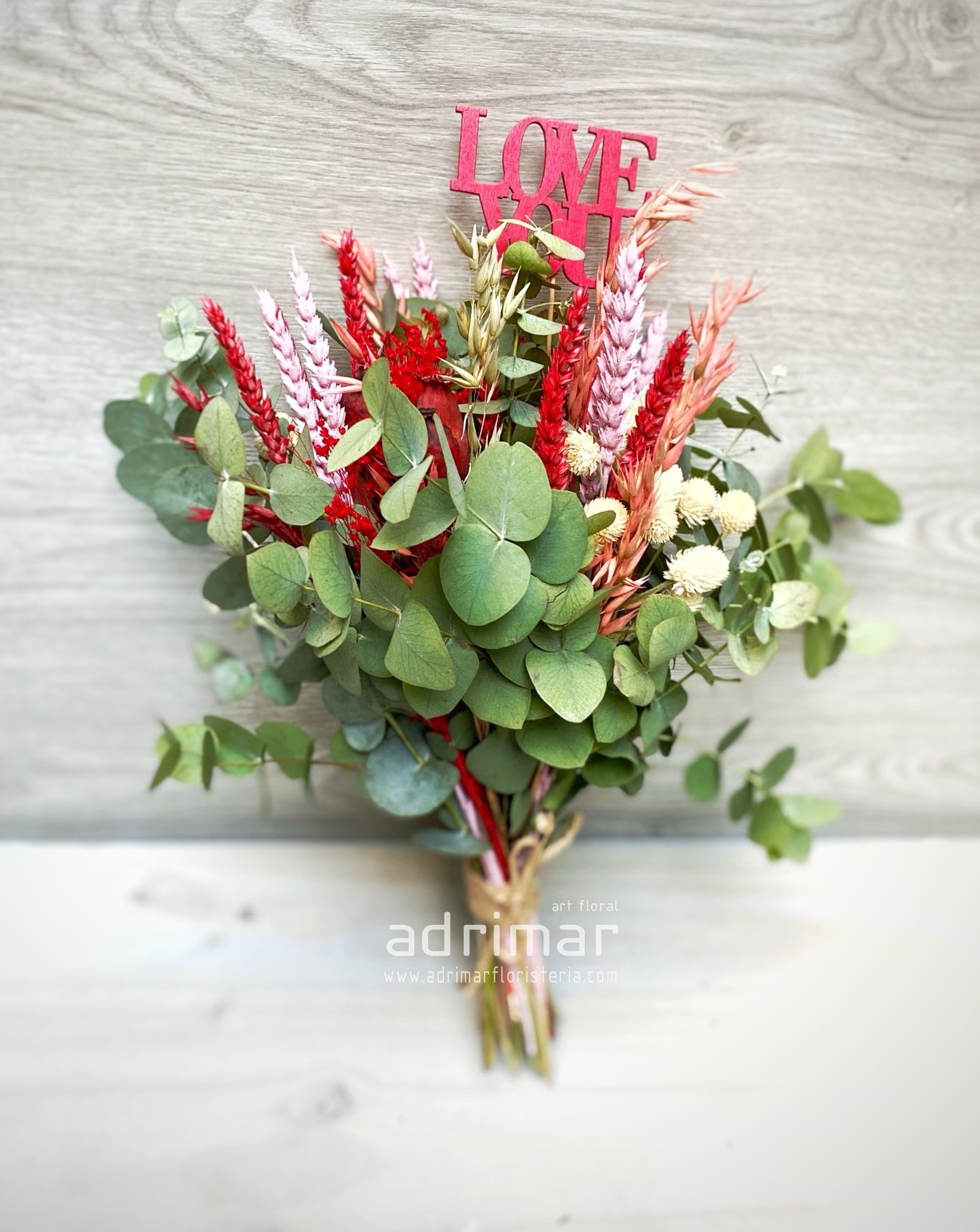 BOUQUET NATURAL-SECO LOVE YOU - Imagen 2