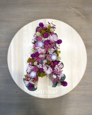 LETRAS Y NÚMEROS FLOR PRESERVADA - SLIM - Imagen 6